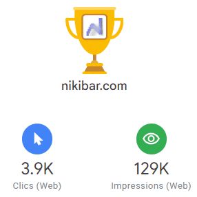 Performances Google - mois de mai