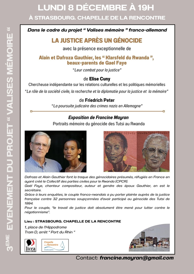 La Justice après un génocide