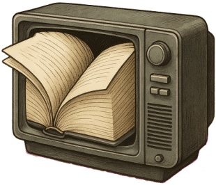 une télé qui s'ouvre comme un livre