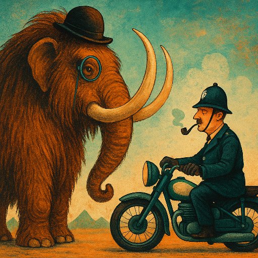 mammouth contre Maigret